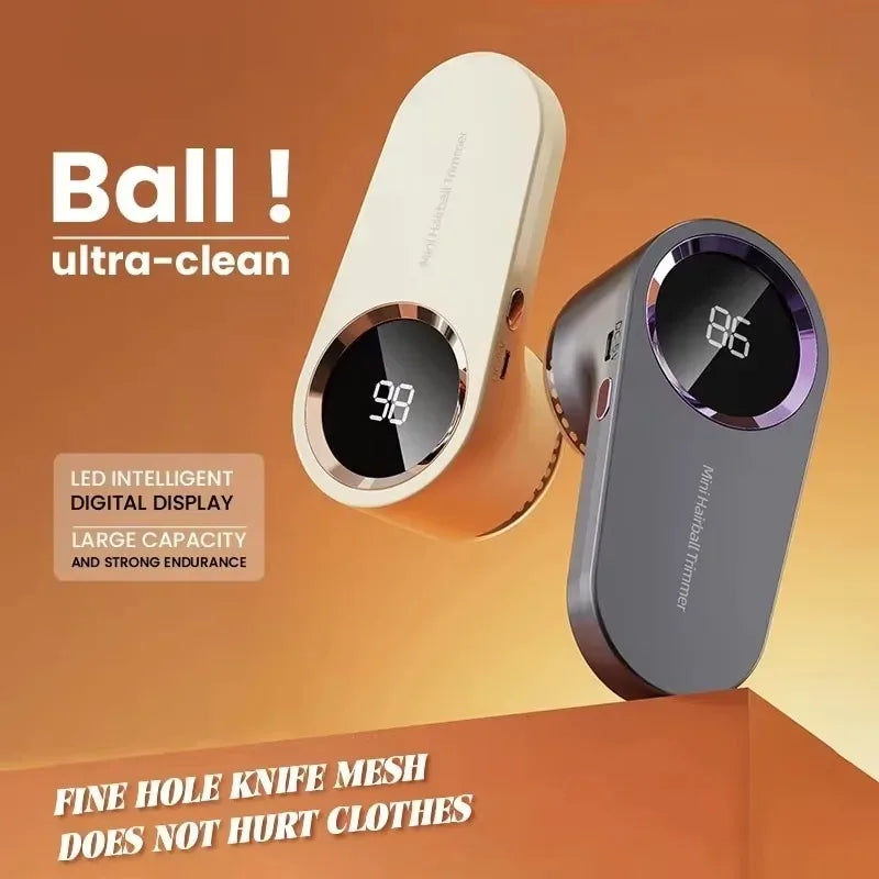 Lint Remover for Clothing LED Digital Electric Pellet Fluff Remover USB Rechargeable Fuzz Fabric Shaver Sweater Dropshipping